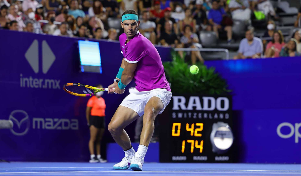 Mexican Open: Rafael Nadal wins Acapulco opener to match best career start